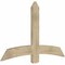 Ekena Millwork Bellingham Rough Sawn Timber Gable Bracket, Douglas Fir, 60"W x 38"H x 2"D x 6"F, 15/12 Pitch GBW060X38X0206BEL00RDF - alternate 4